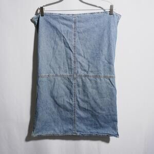 Tommy Hilfiger Denim Pillowcase Sham Single Blue Jeans Rectangle 4 Panel SEE 90s